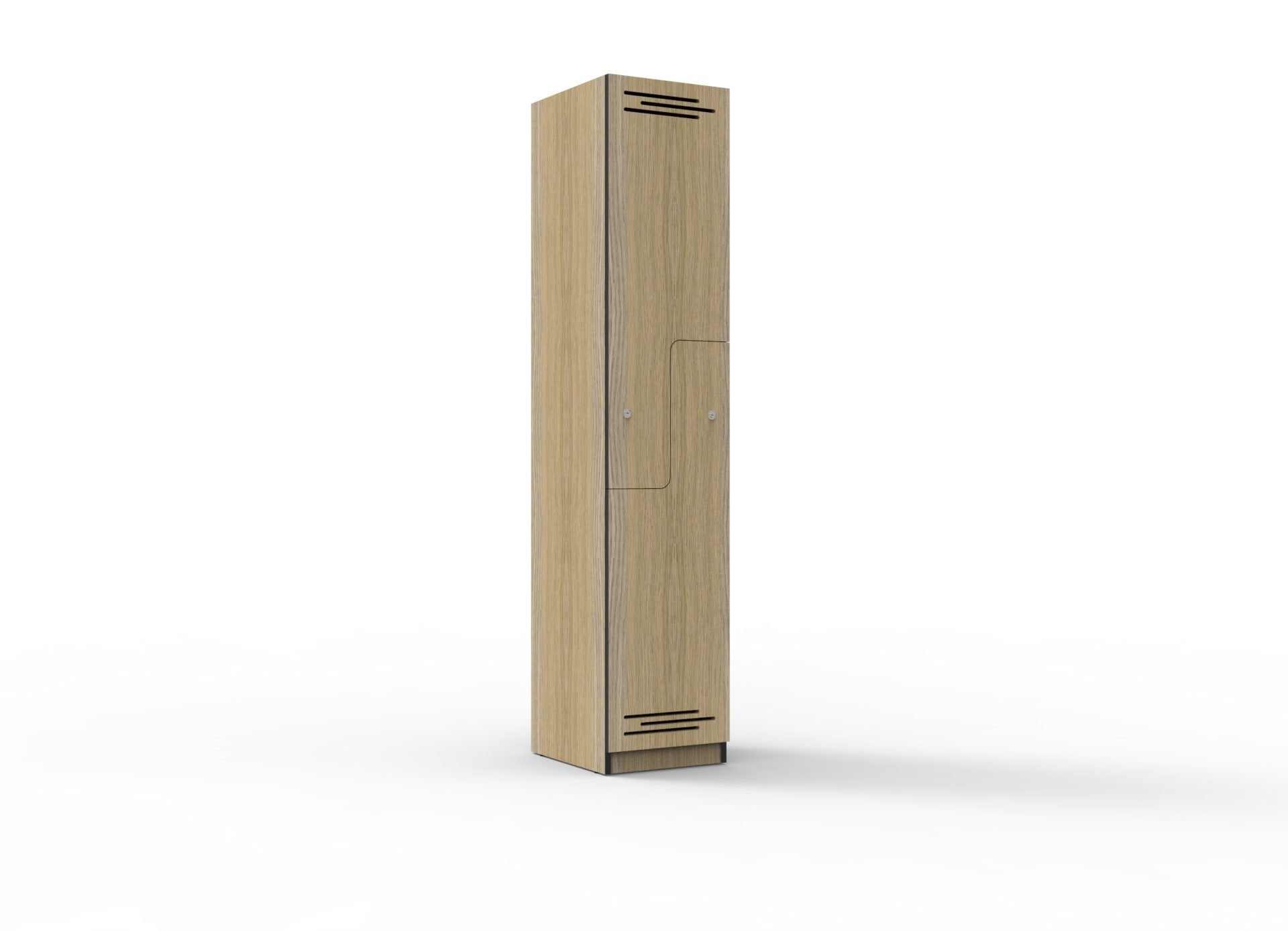 2 Door Step Door Melamine Locker - The Easy Company