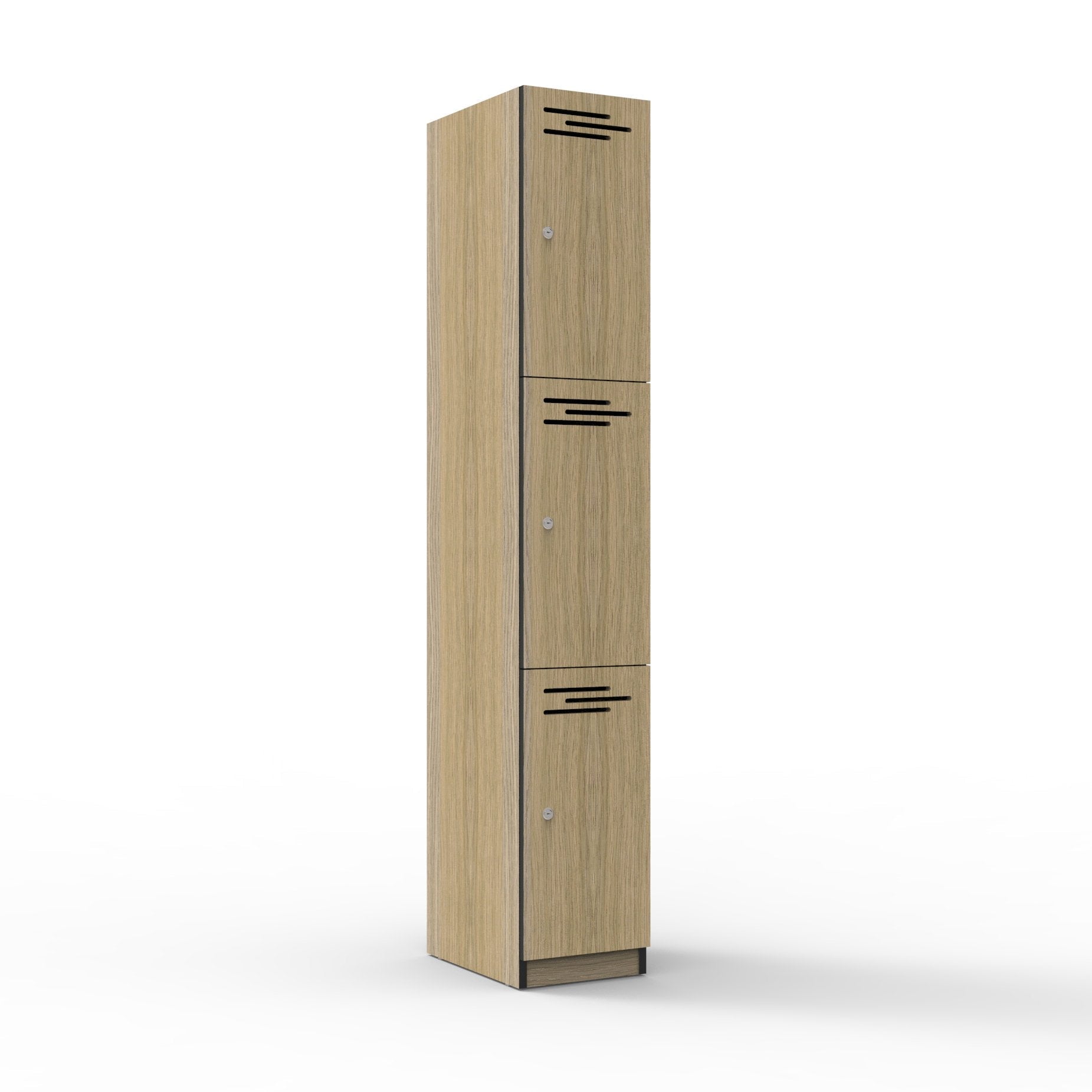 3 Door Melamine Locker - Easy Office Furniture
