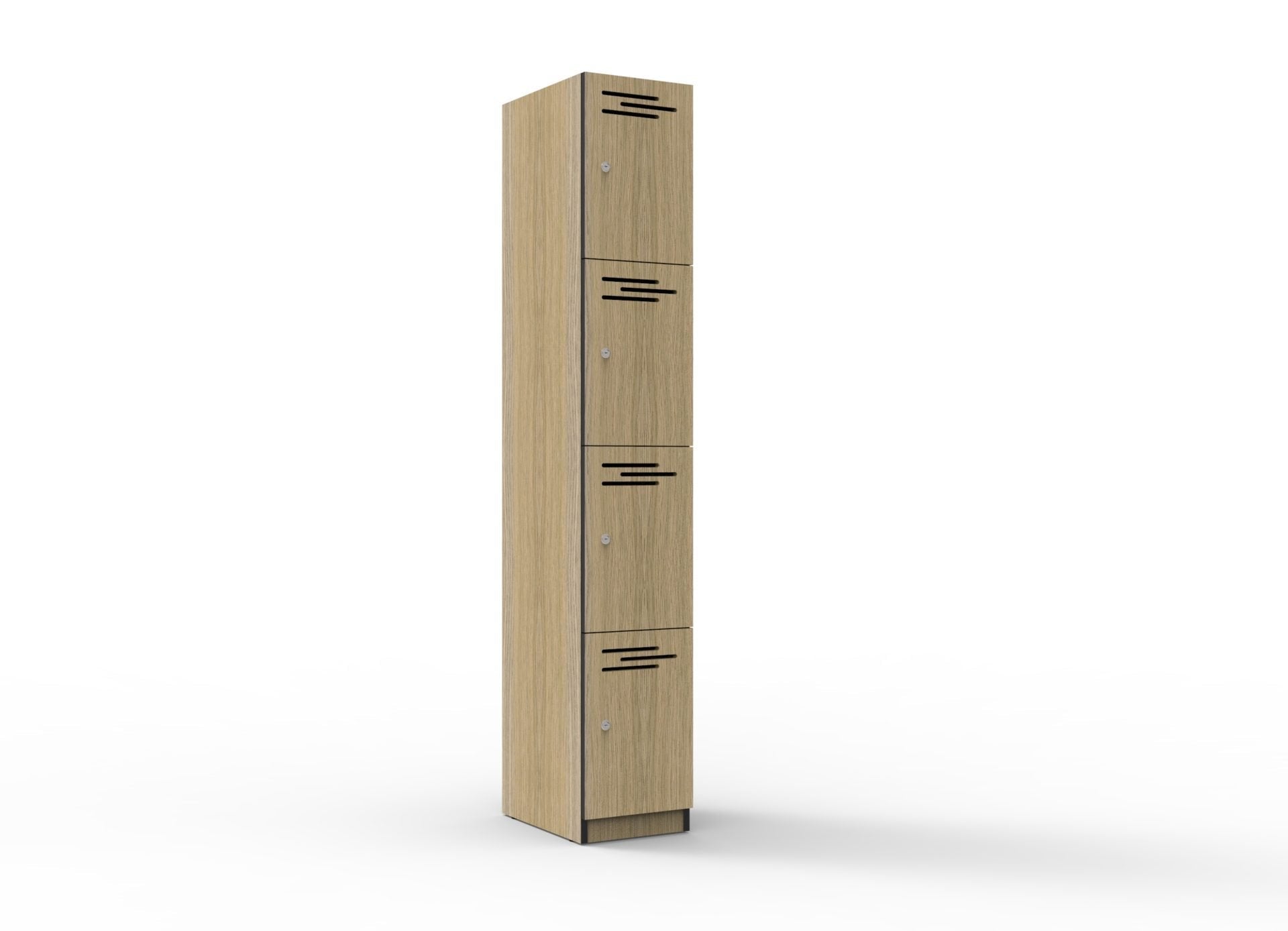 4 Door Melamine Locker - Easy Office Furniture