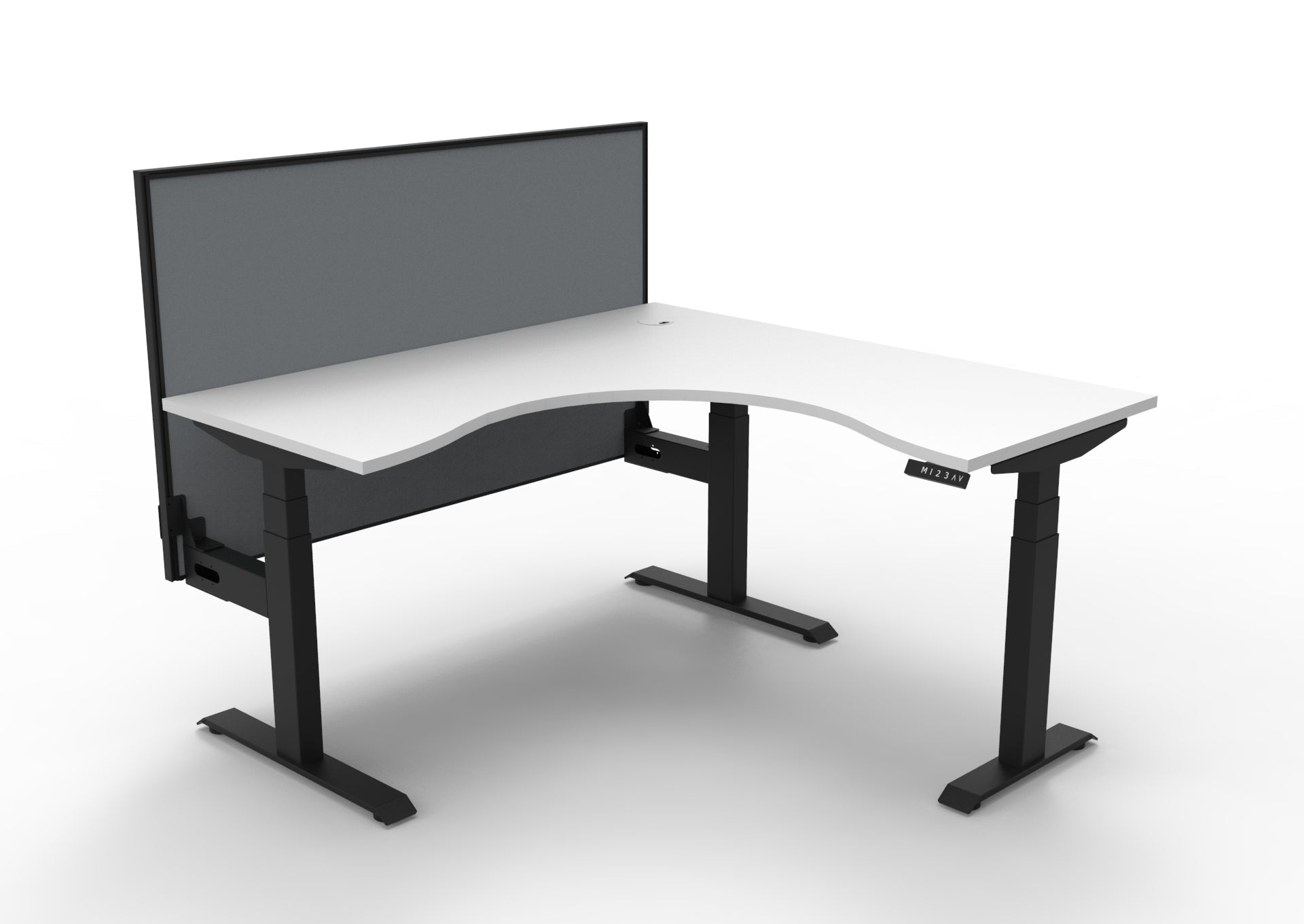 Boost+ Corner Workstation - Easy Office Furniture