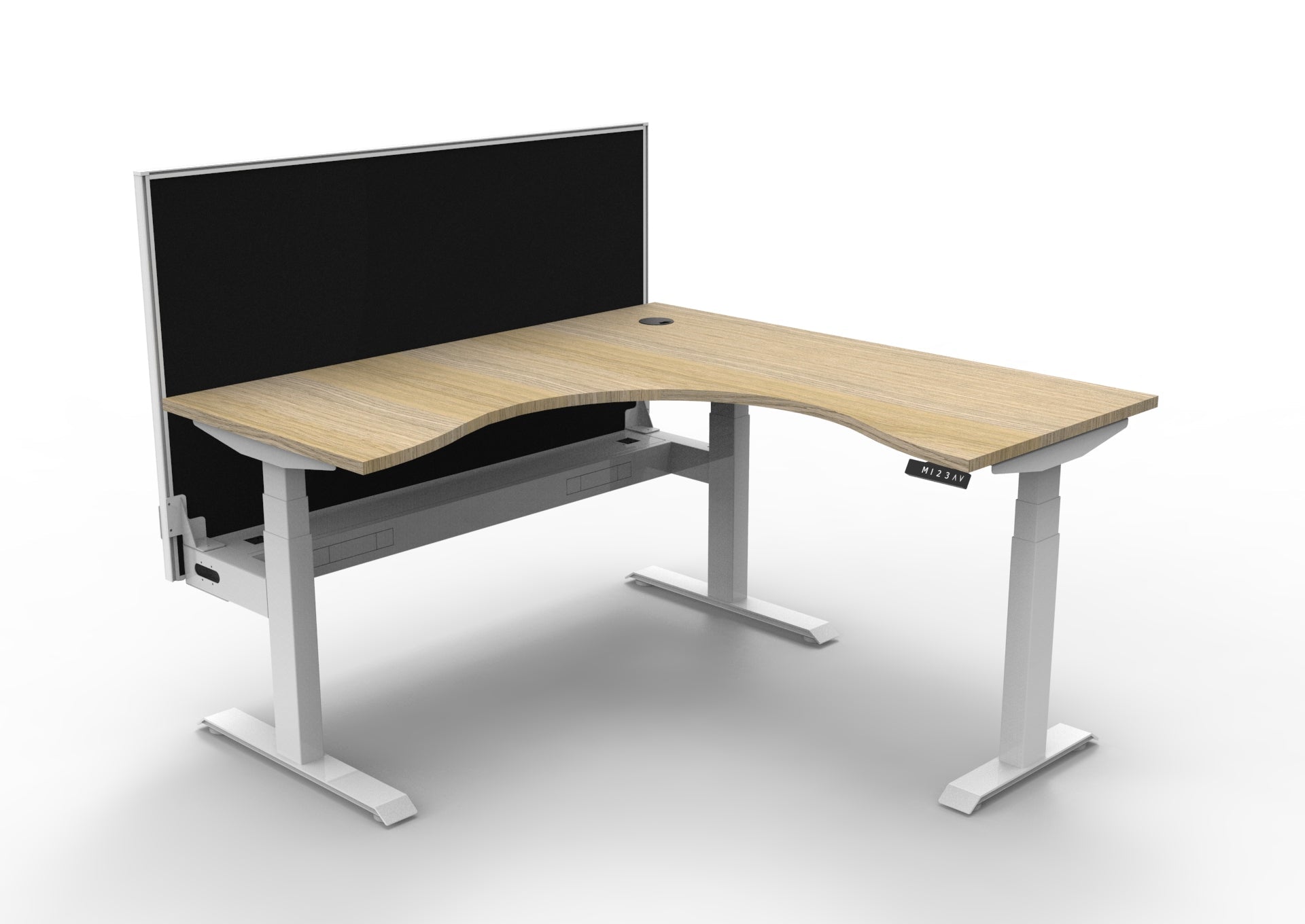 Boost+ Corner Workstation - Easy Office Furniture
