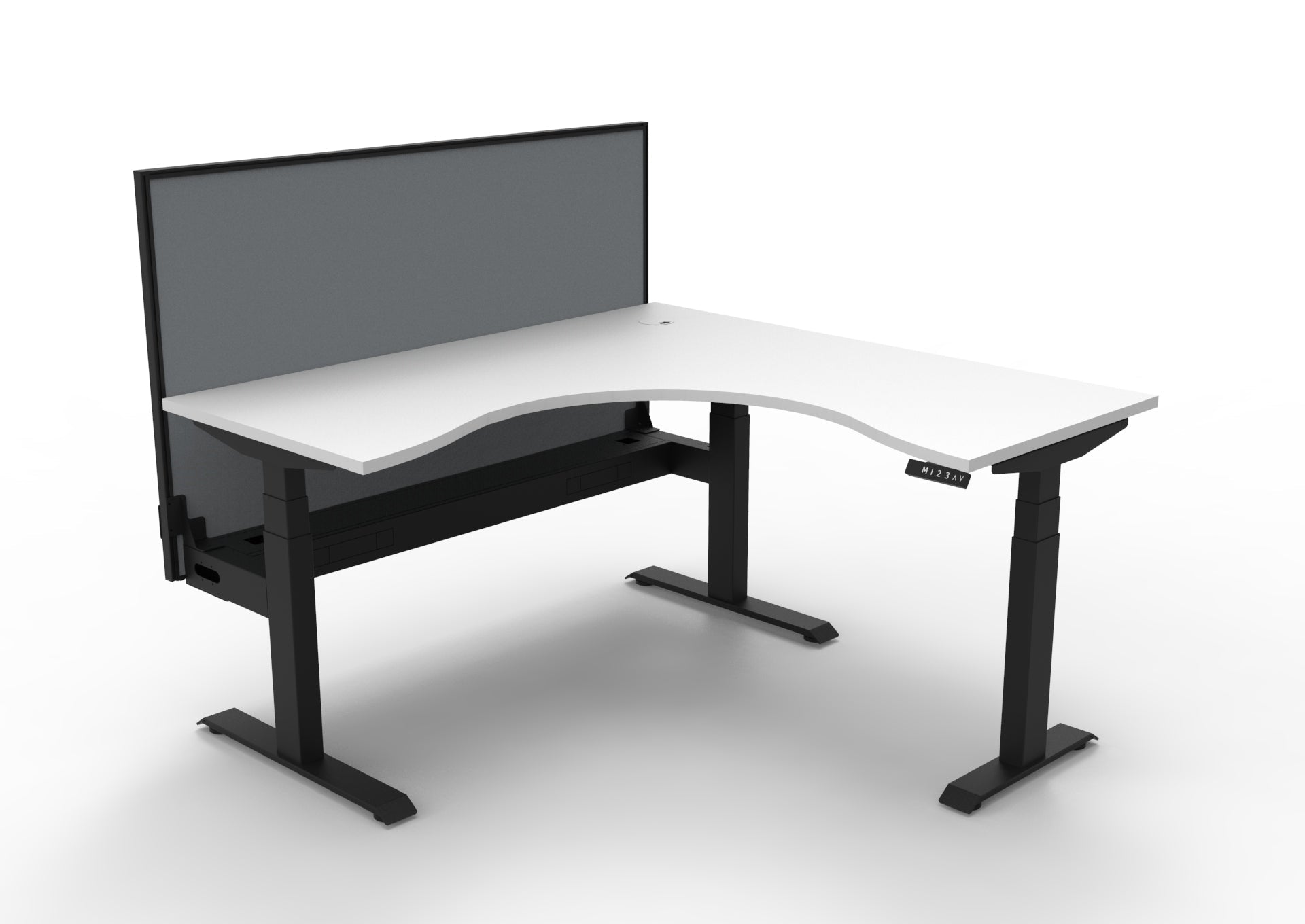Boost+ Corner Workstation - Easy Office Furniture