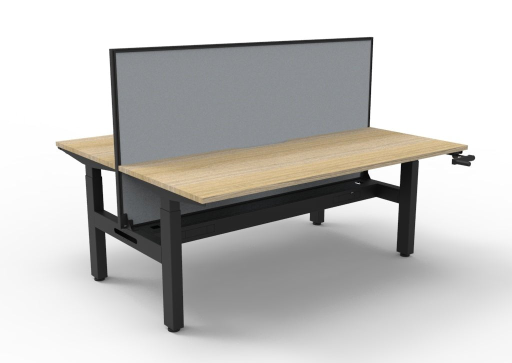 Boost Crank Back To Back Workstation - Easy Office Furniture