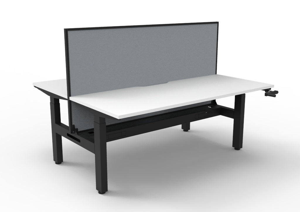 Boost Crank Back To Back Workstation - Easy Office Furniture