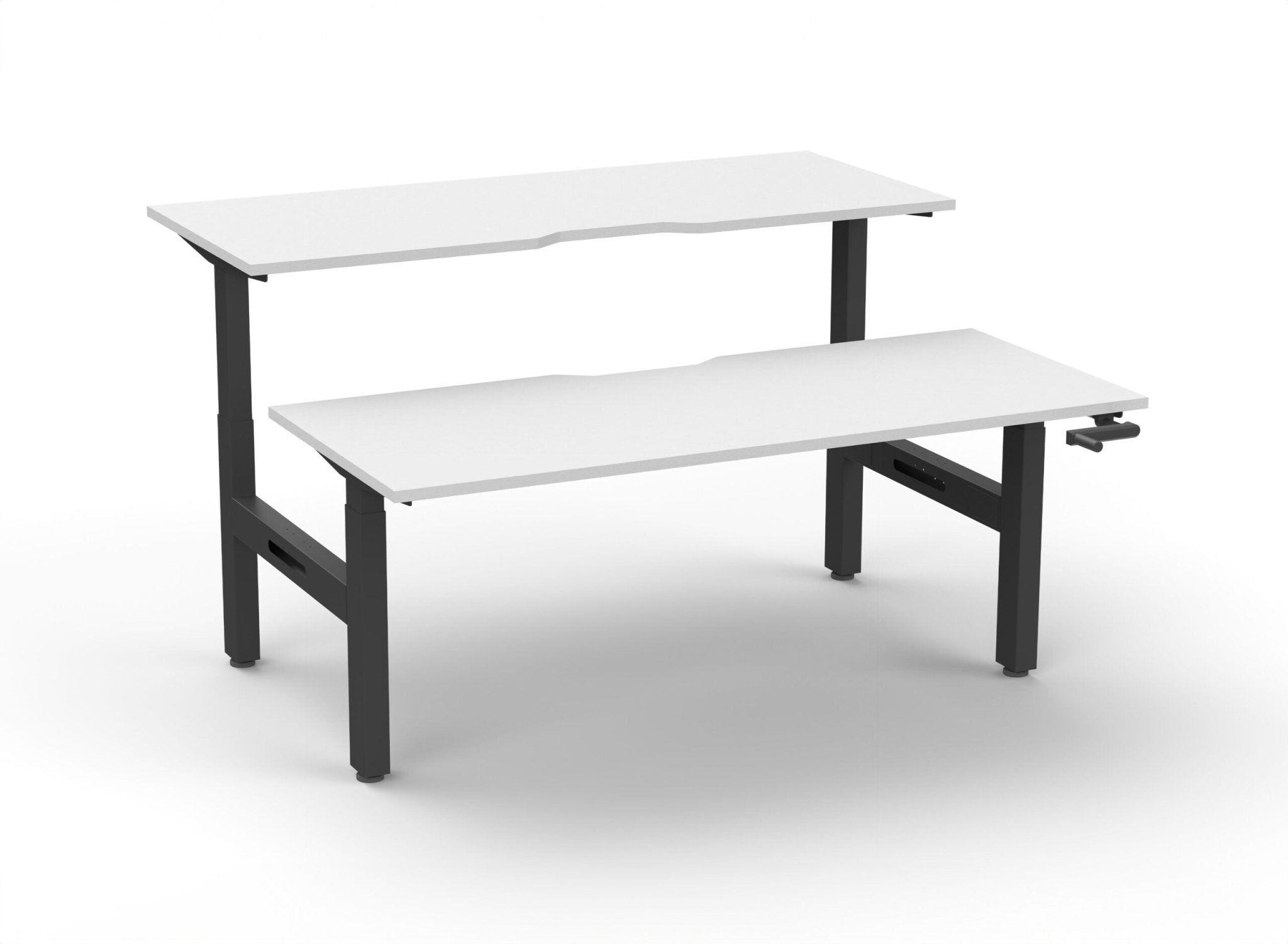Boost Crank Back To Back Workstation - Easy Office Furniture