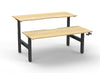 Boost Crank Back To Back Workstation - Easy Office Furniture