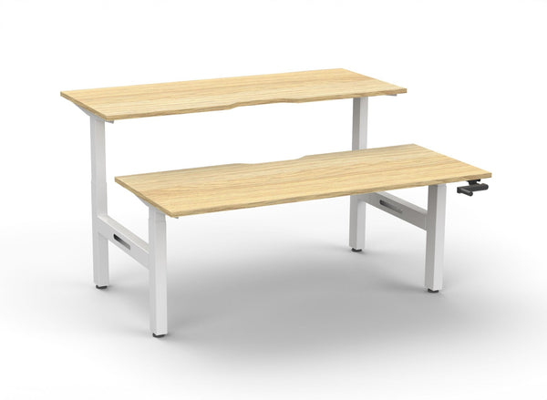 Boost Crank Back To Back Workstation - Easy Office Furniture