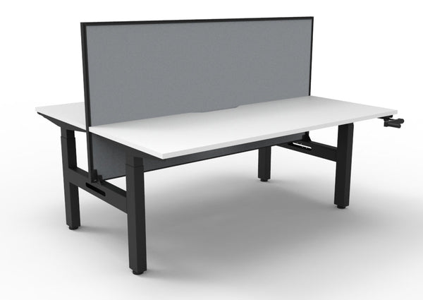 Boost Crank Back To Back Workstation - Easy Office Furniture