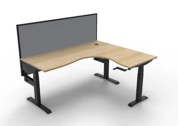 Boost Crank Corner Workstation - Easy Office Furniture