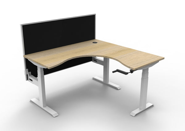 Boost Crank Corner Workstation - Easy Office Furniture