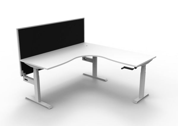Boost Crank Corner Workstation - Easy Office Furniture