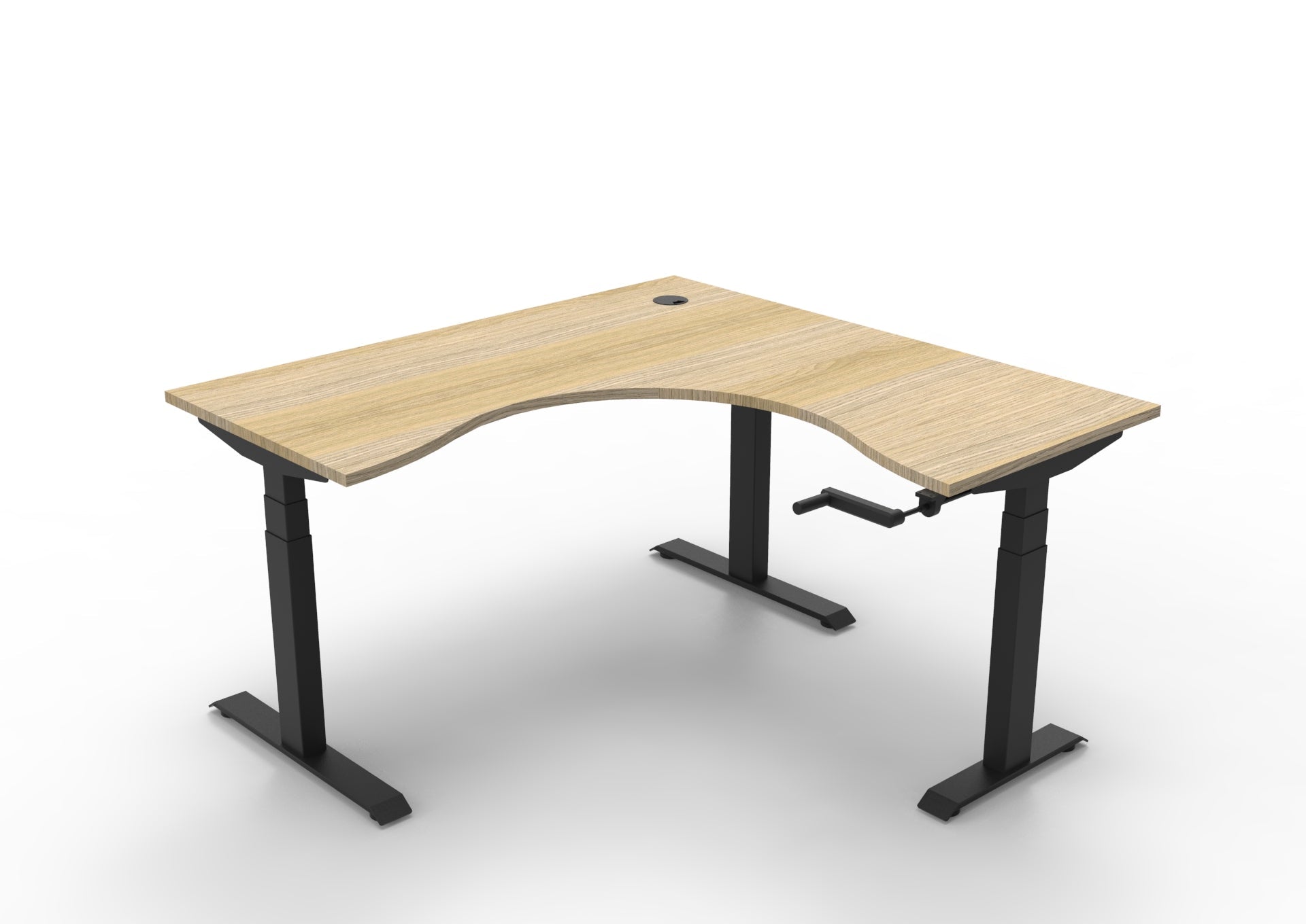 Boost Crank Corner Workstation - Easy Office Furniture