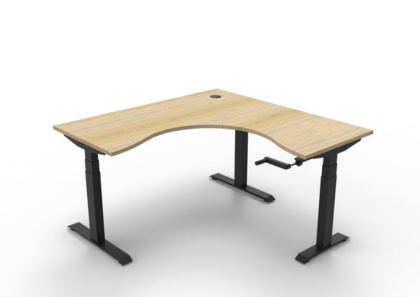 Boost Crank Corner Workstation - Easy Office Furniture