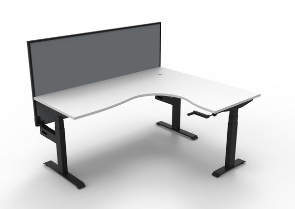 Boost Crank Corner Workstation - Easy Office Furniture
