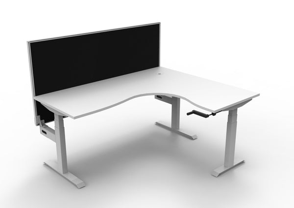 Boost Crank Corner Workstation - Easy Office Furniture