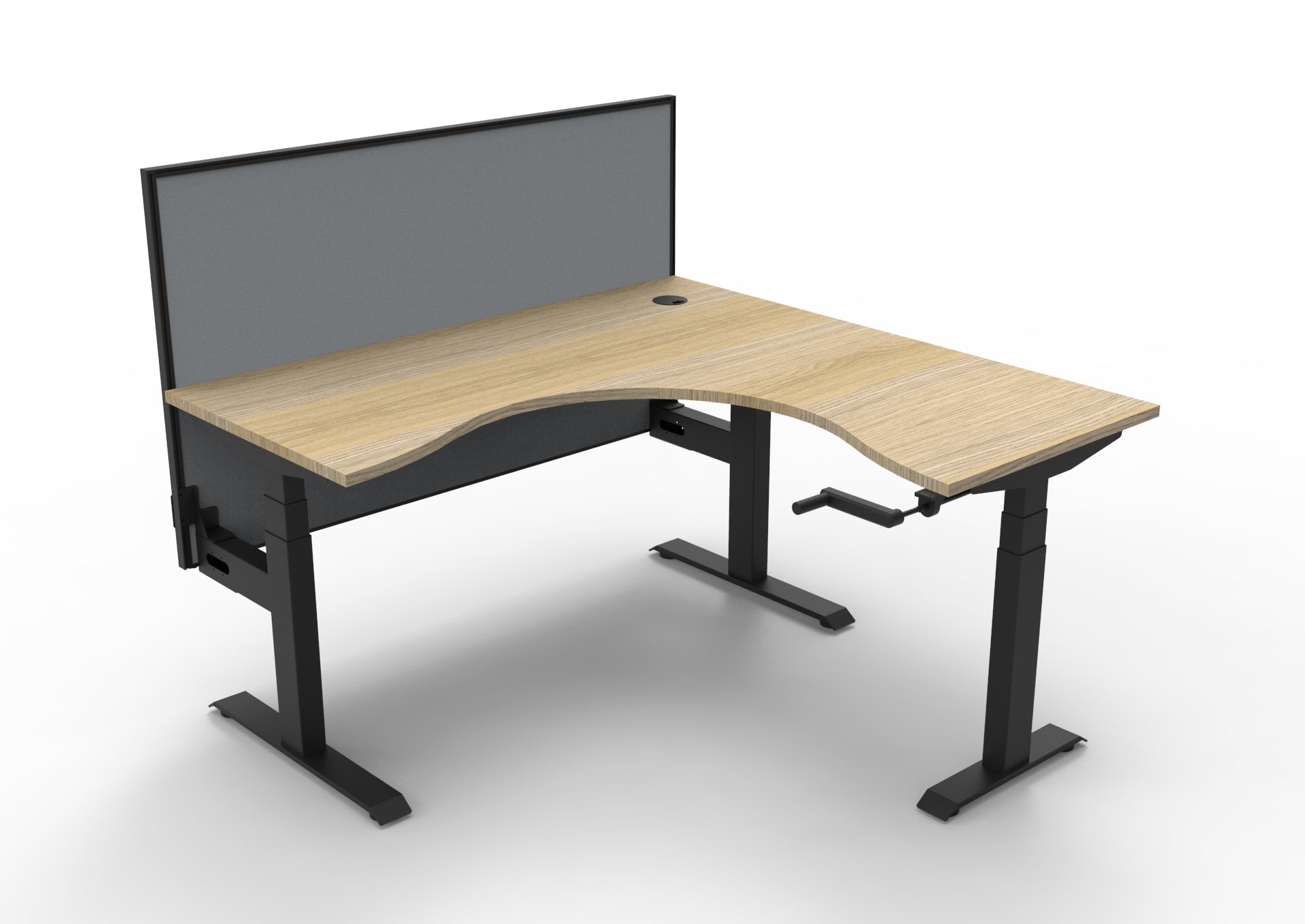 Boost Crank Corner Workstation - Easy Office Furniture