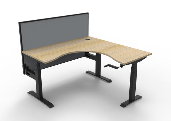 Boost Crank Corner Workstation - Easy Office Furniture