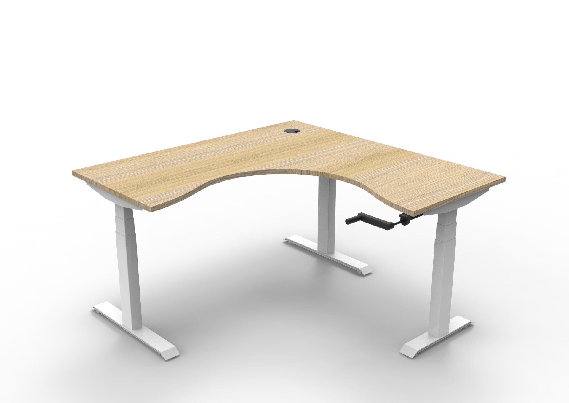 Boost Crank Corner Workstation - Easy Office Furniture