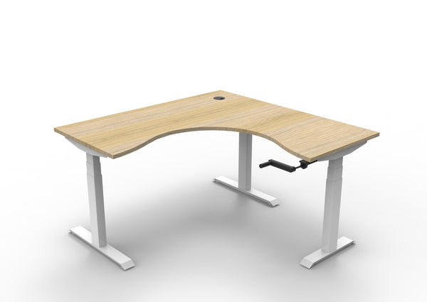 Boost Crank Corner Workstation - Easy Office Furniture