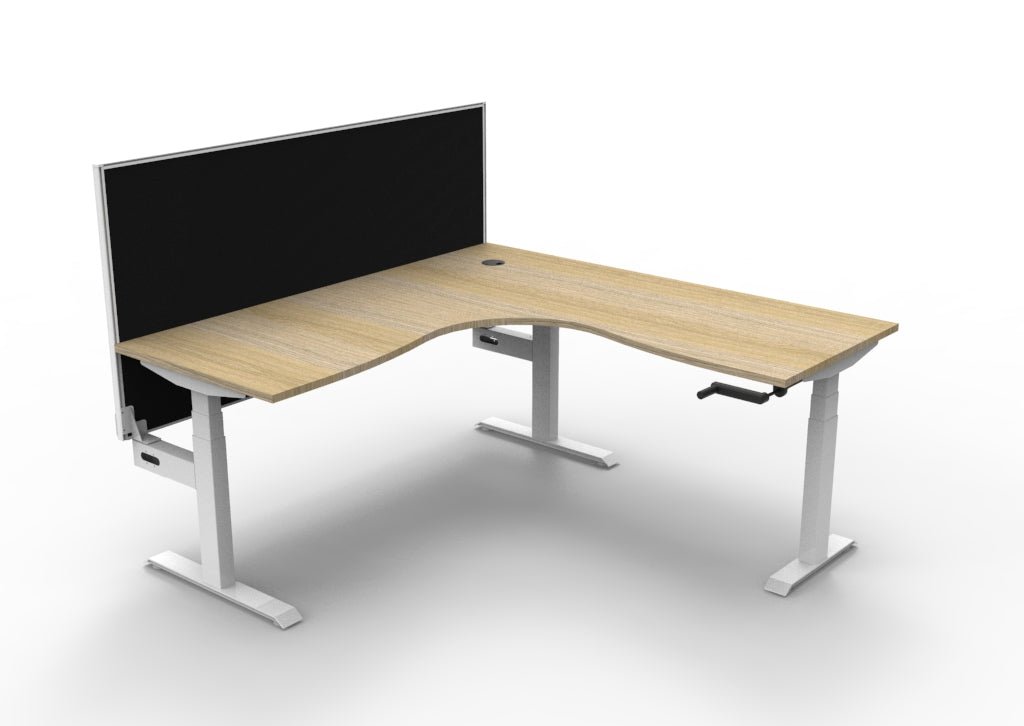 Boost Crank Corner Workstation - Easy Office Furniture