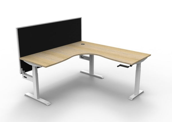 Boost Crank Corner Workstation - Easy Office Furniture