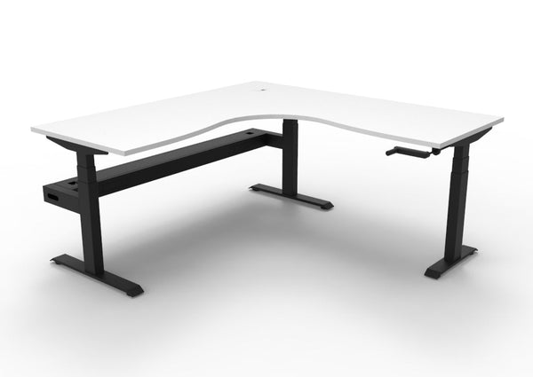 Boost Crank Corner Workstation - Easy Office Furniture