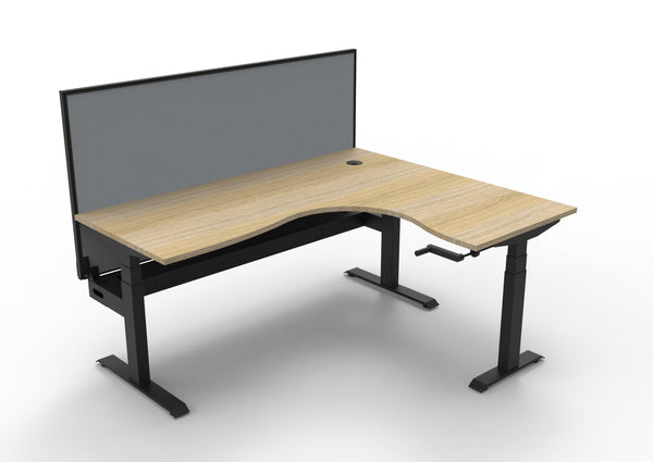 Boost Crank Corner Workstation - Easy Office Furniture