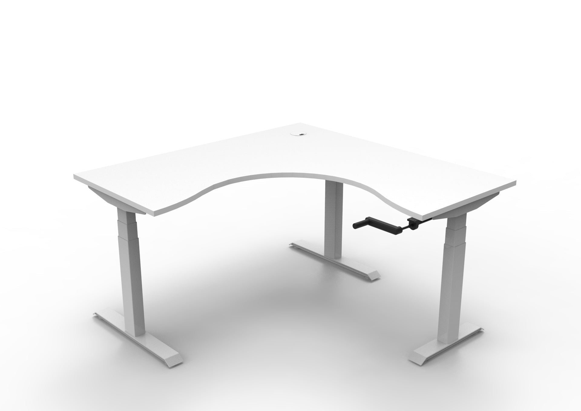Boost Crank Corner Workstation - Easy Office Furniture