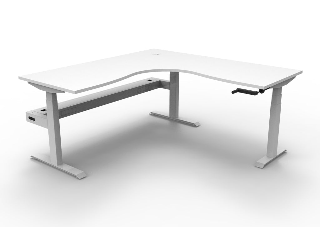 Boost Crank Corner Workstation - Easy Office Furniture