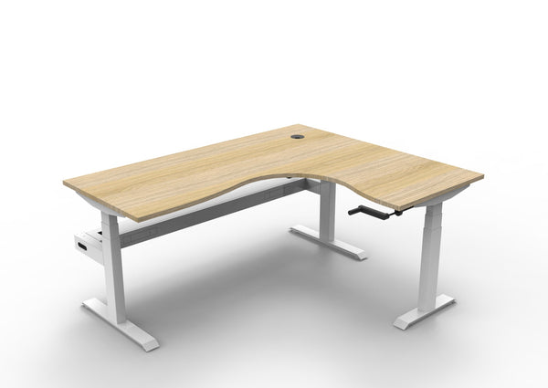 Boost Crank Corner Workstation - Easy Office Furniture