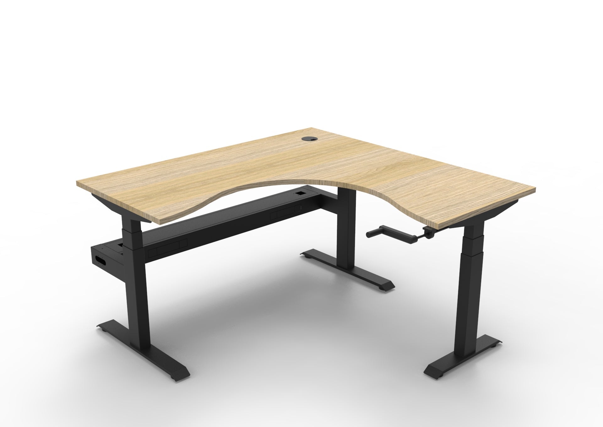 Boost Crank Corner Workstation - Easy Office Furniture