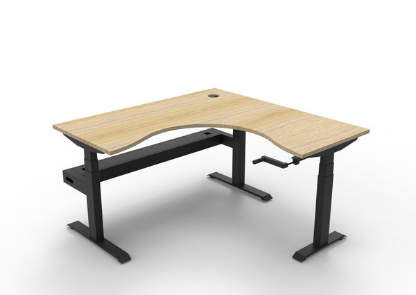 Boost Crank Corner Workstation - Easy Office Furniture