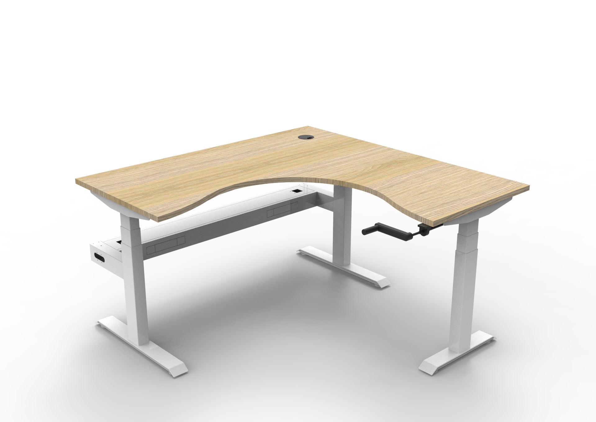 Boost Crank Corner Workstation - Easy Office Furniture