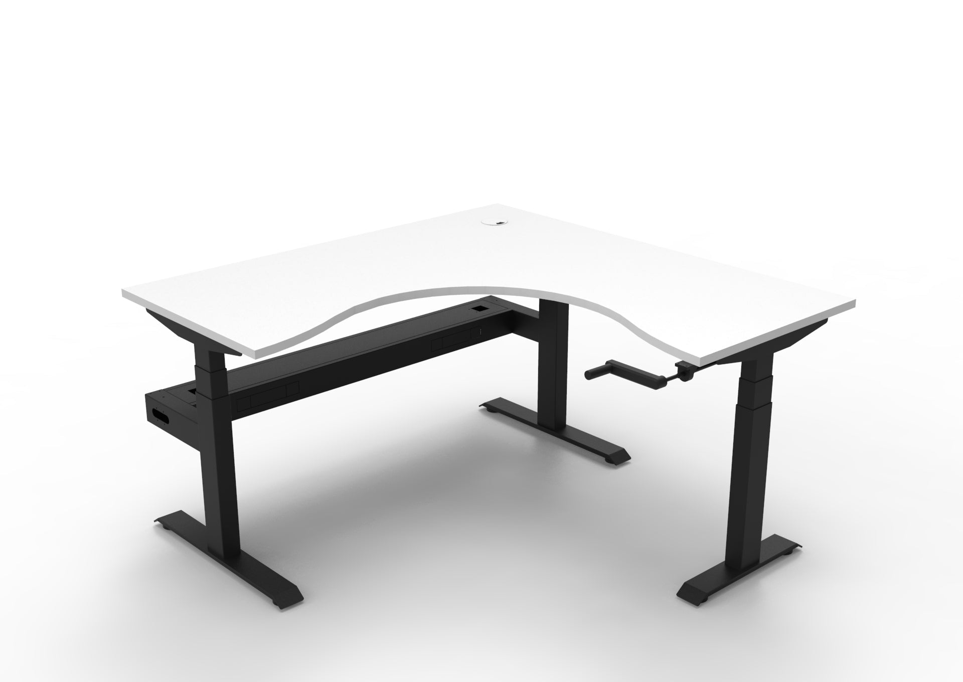 Boost Crank Corner Workstation - Easy Office Furniture