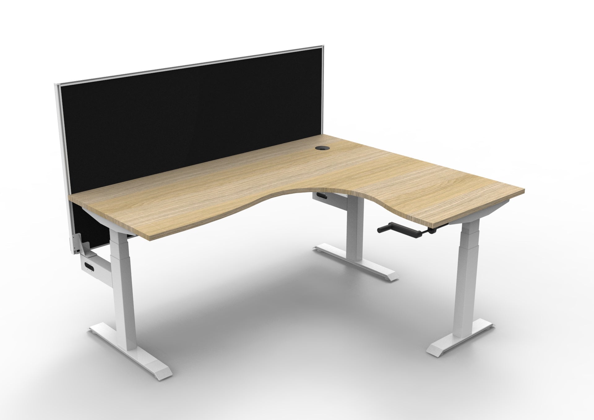 Boost Crank Corner Workstation - Easy Office Furniture