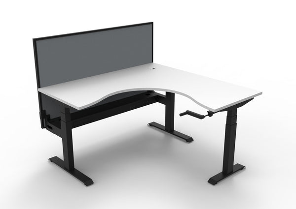 Boost Crank Corner Workstation - Easy Office Furniture