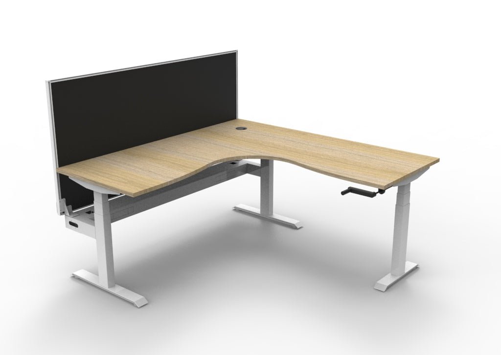 Boost Crank Corner Workstation - Easy Office Furniture
