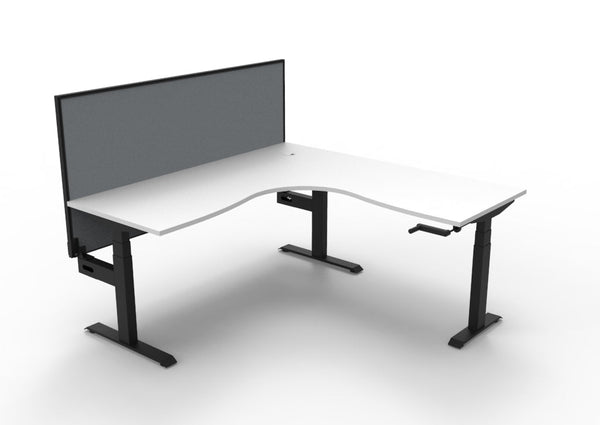 Boost Crank Corner Workstation - Easy Office Furniture