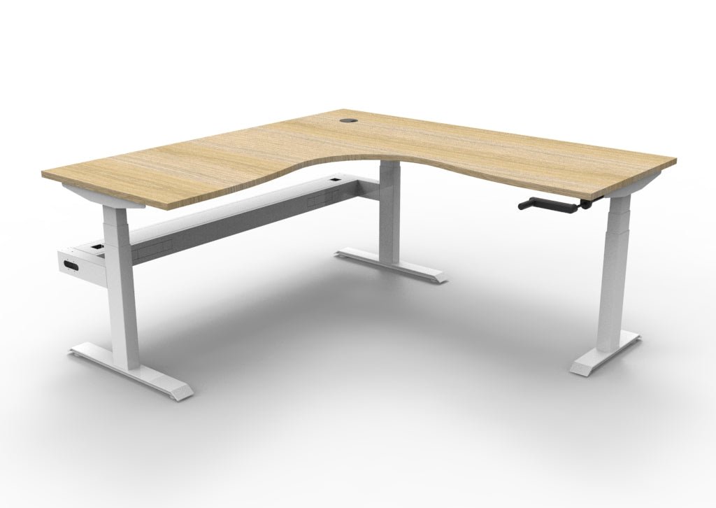 Boost Crank Corner Workstation - Easy Office Furniture