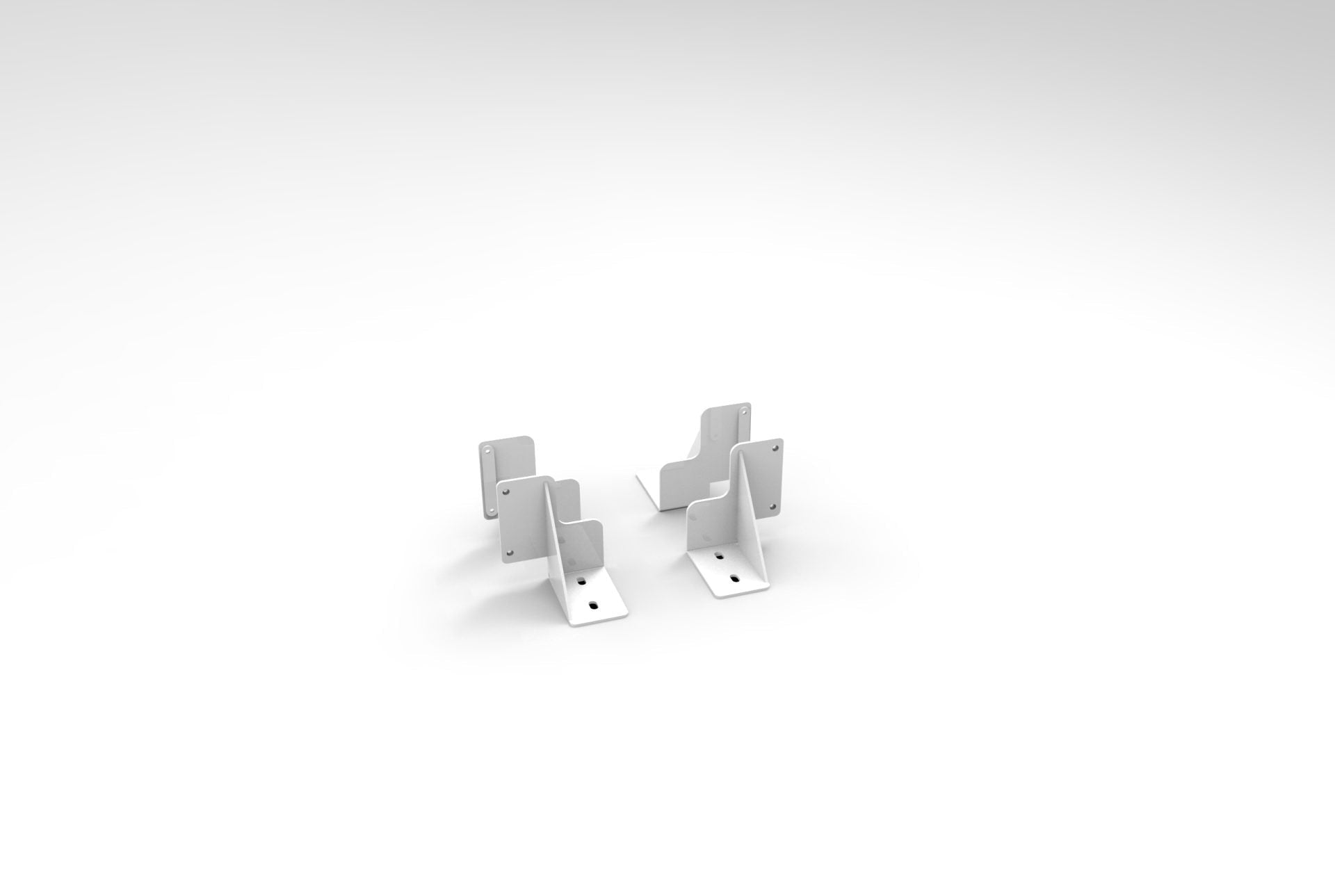 Boost & Halo Back To Back Screen Brackets - Easy Office Furniture