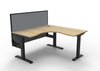 Boost Static Corner Workstation - Easy Office Furniture