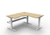 Boost Static Corner Workstation - Easy Office Furniture