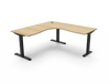 Boost Static Corner Workstation - Easy Office Furniture