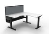 Boost Static Corner Workstation - Easy Office Furniture