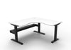 Boost Static Corner Workstation - Easy Office Furniture