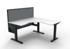 Boost Static Corner Workstation - Easy Office Furniture