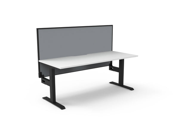 Boost Static Single Sided Workstation - Easy Office Furniture