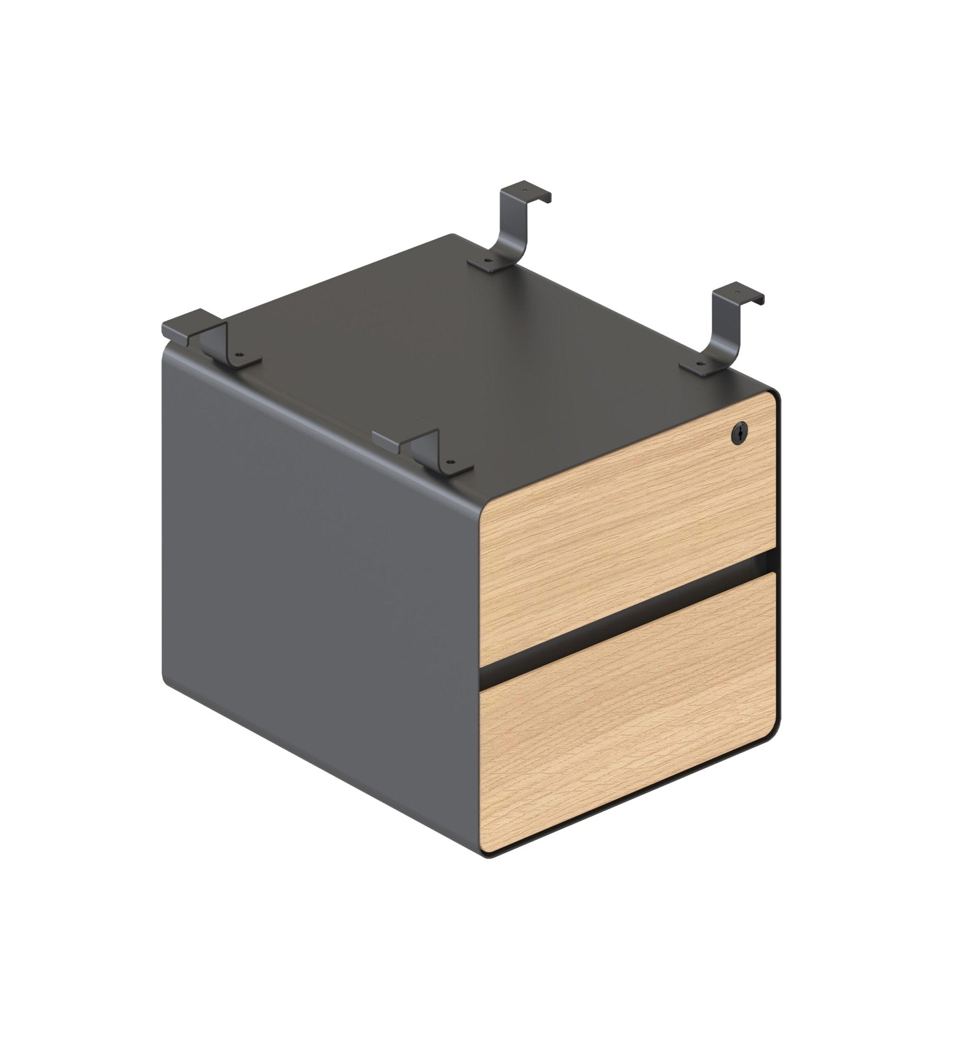Deluxe Infinity 2 Drawer Hanging Pedestal - Easy Office Furniture
