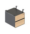 Deluxe Infinity 2 Drawer Hanging Pedestal - Easy Office Furniture