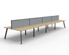 Eternity Back to Back Workstation - Easy Office Furniture